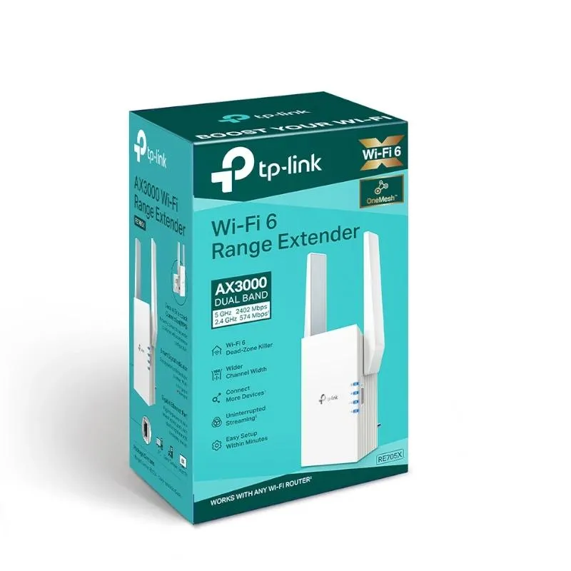 TP-Link RE705X Repetidor de Alcance WiFi6 AX3000 - Imagem de Detalhe 6