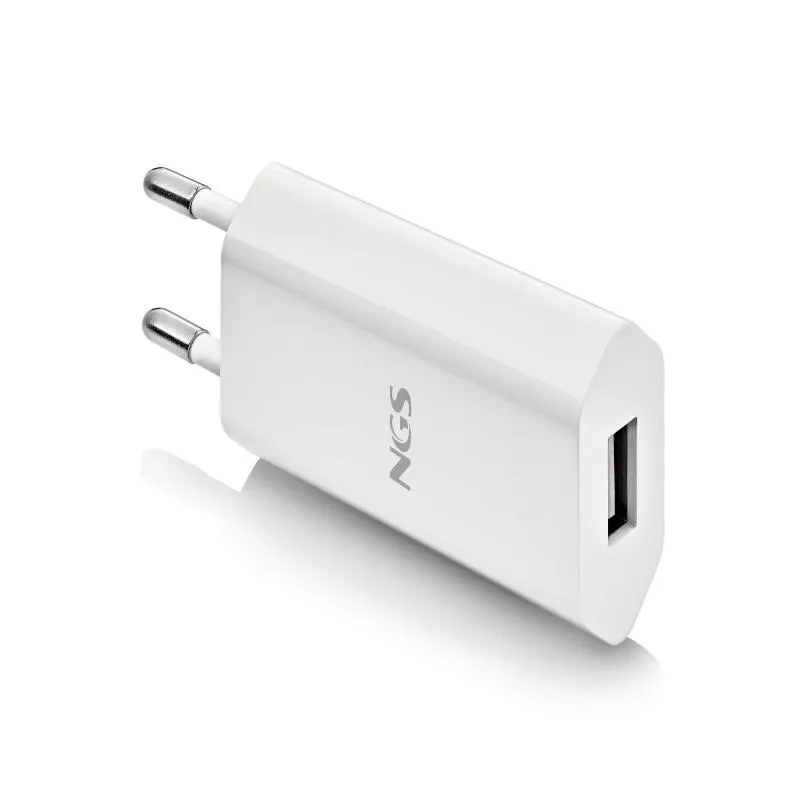 NGS Carregador de parede branco USB 5V2A/10W - Imagem de Detalhe 5