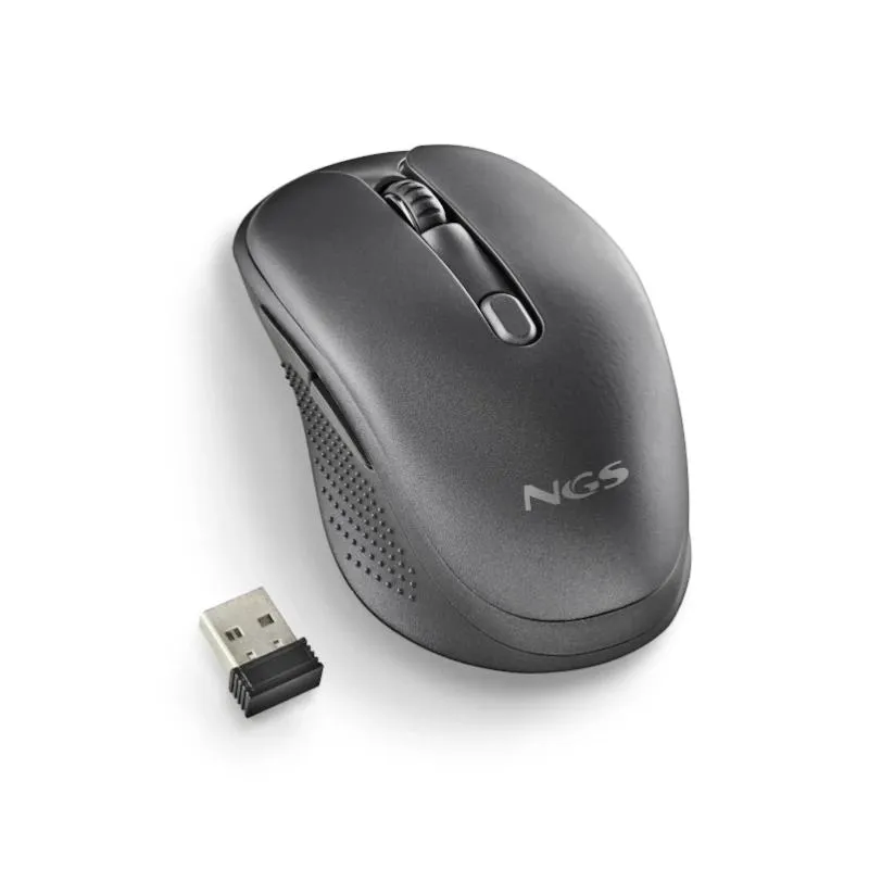 NGS Rato Sem Fios Recarregável Silencioso Preto - Imagem de Detalhe 5
