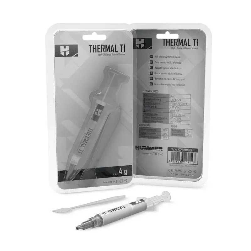 NOX Pasta térmica Hummer Thermal T1 4g - Imagem de Detalhe 6
