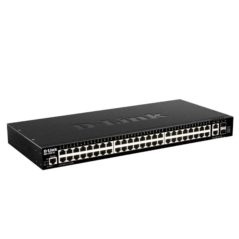 D-Link DGS-1520-52/E Switch 48xGbE 2x10GbE 2xSFP+ - Imagem de Detalhe 3