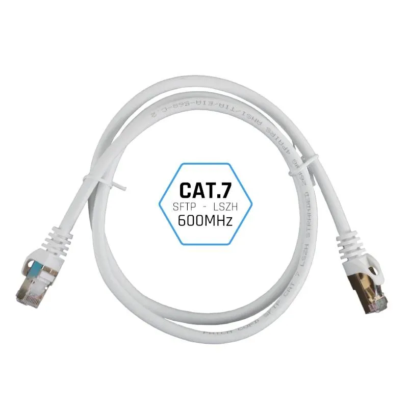 iggual Cabo CAT7 SFTP LSZH 10 metros branco - Imagem de Detalhe 4