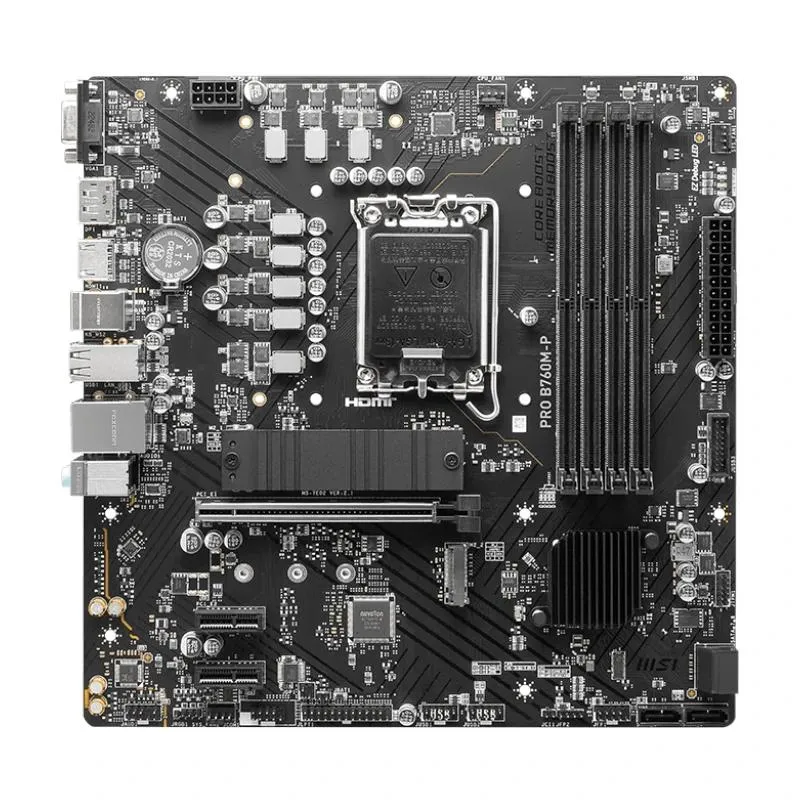 MSI Placa Base PRO B760M-P DDR5 mATX LGA1700 - Imagem de Detalhe 6