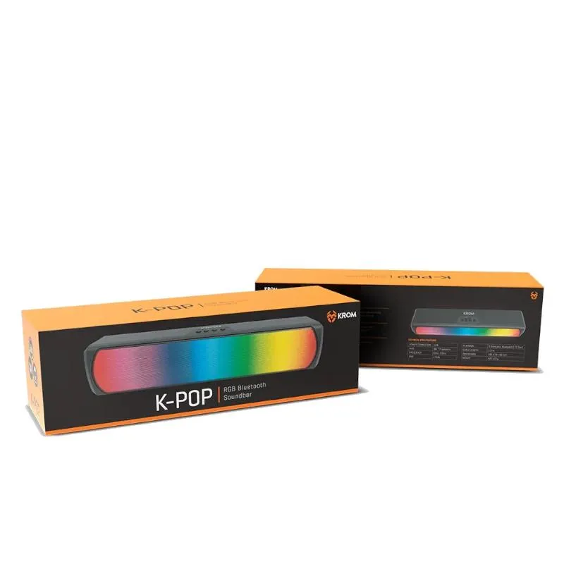 KROM Barra de Som K-POP Bluetooth RGB - Imagem de Detalhe 6