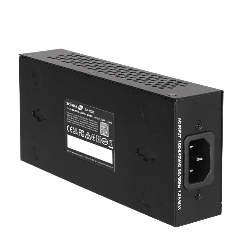 Edimax GP-203IT Injetor POE++ Gigabit 90W 802.3bt - Imagem de Detalhe 4