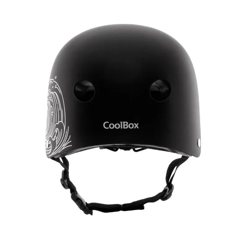 COOLBOX Capacete Preto Sem Luz tamanho L - Imagem de Detalhe 6