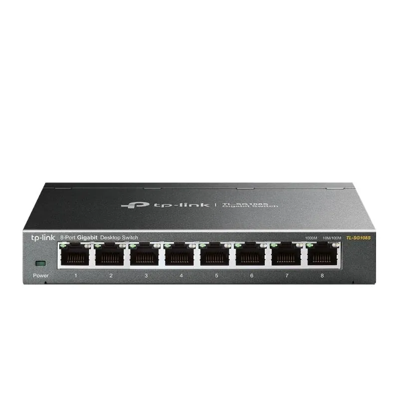 TP-Link TL-SG108S Switch 8xGB RJ45 Metal - Imagem de Detalhe 4