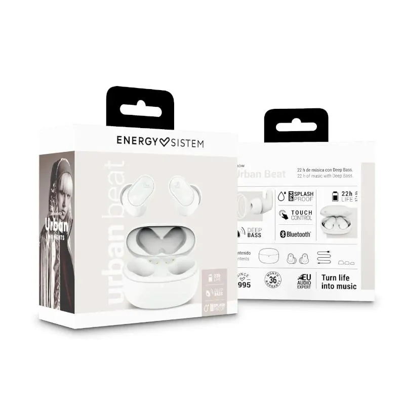 Energy Sistem Auriculares sem fios Urban Beat Snow - Imagem de Detalhe 6