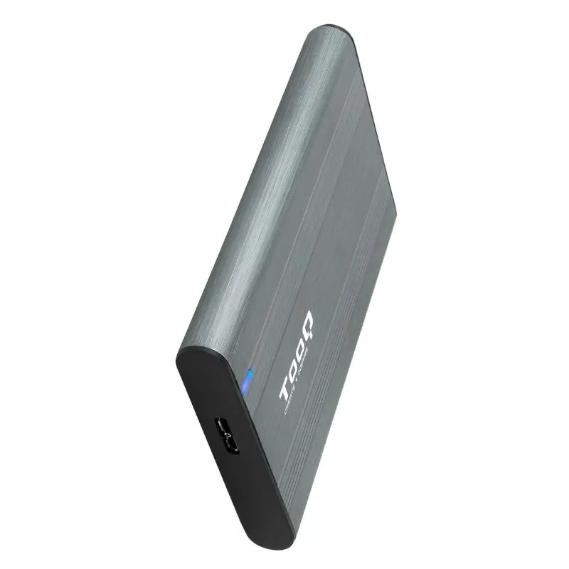Tooq Caixa externa 2,5" SATA USB3.1 Gen1 Cinza - Imagem de Detalhe 4