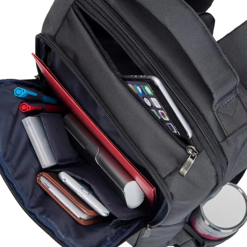 RIVACASE 8262 Mochila Central 15.6 Preta - Imagem de Detalhe 5