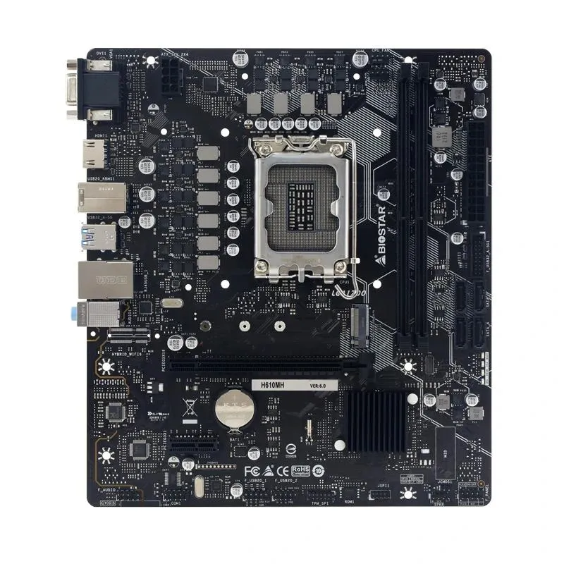 Biostar Placa Base H610MH D5 mATX LGA1700 - Imagem de Detalhe 4