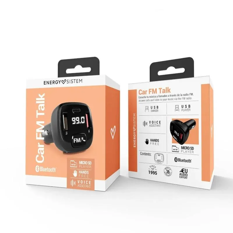 Energy Sistem Car FM Talk Preto - Imagem de Detalhe 6