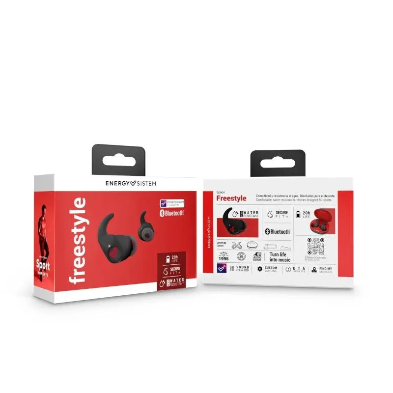 Energy Sistem Auriculares Freestyle Space Preto - Imagem de Detalhe 6