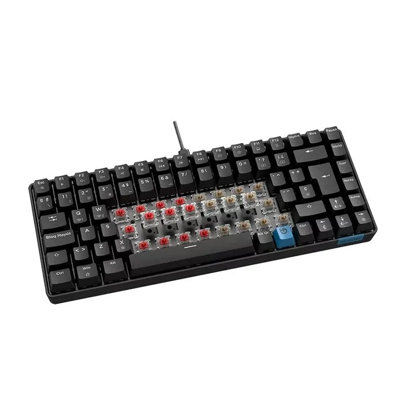 Hiditec teclado Gaming GM1K Interruptores vermelhos - Imagem de Detalhe 5