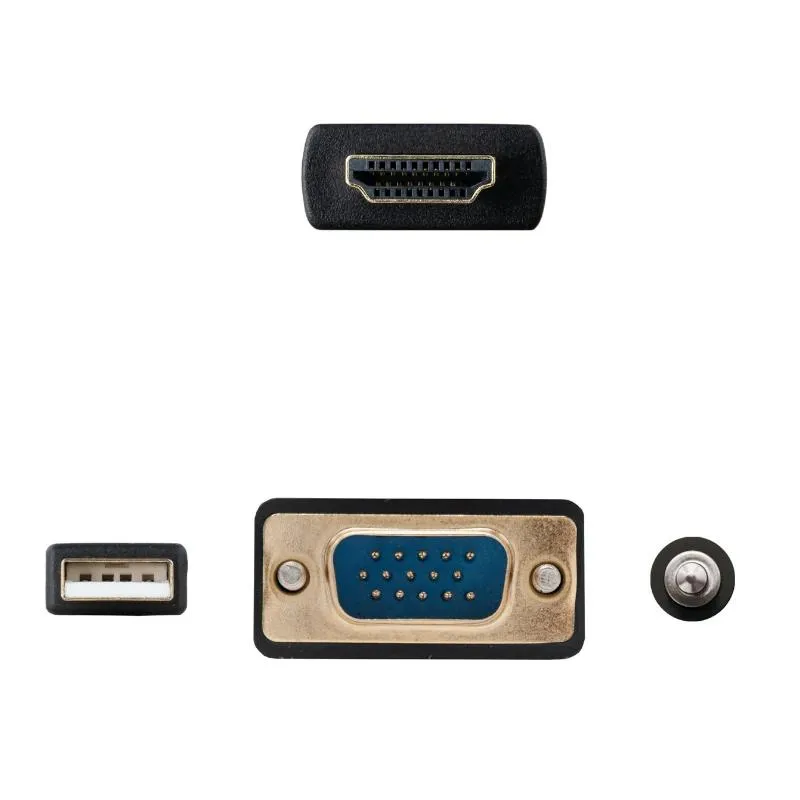 Nanocable Conversor HDMI a VGA-Jack-USB 1.8 m - Imagem de Detalhe 5