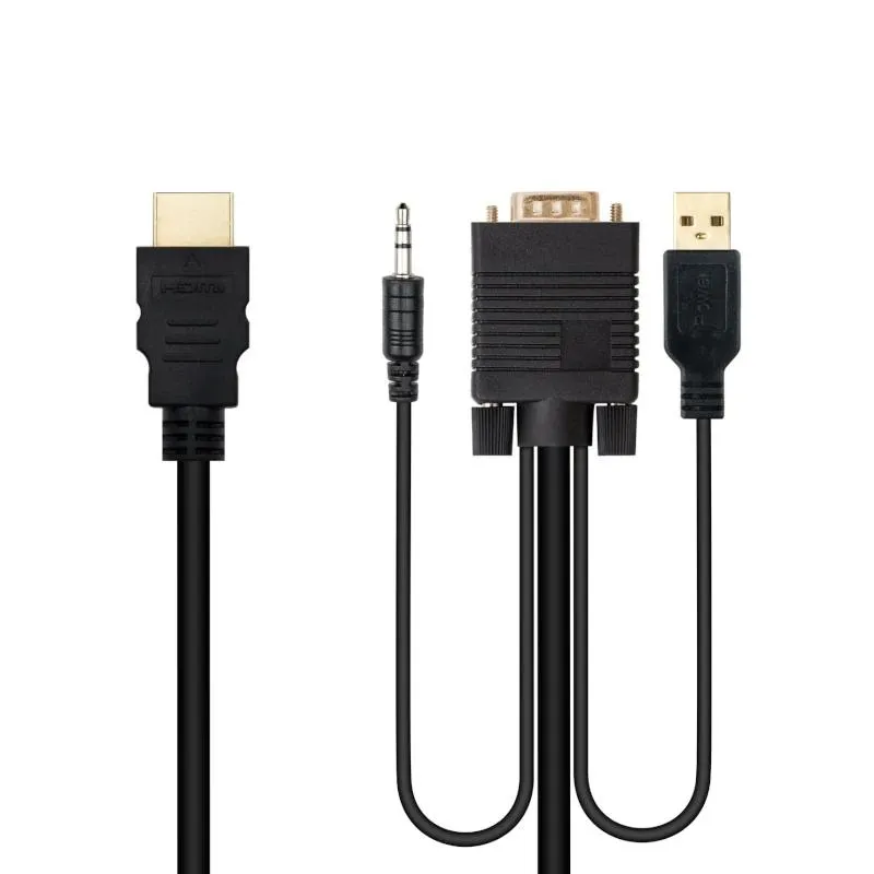 Nanocable Conversor HDMI a VGA-Jack-USB 1.8 m - Imagem de Detalhe 6