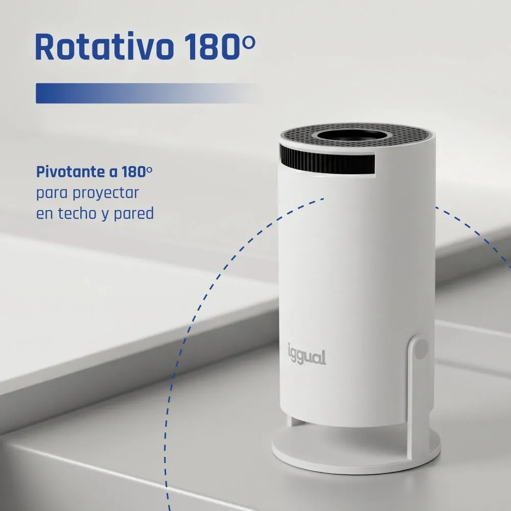 iggual Mini projetor MP720p HDMI WiFi BT Android - Imagem de Detalhe 11