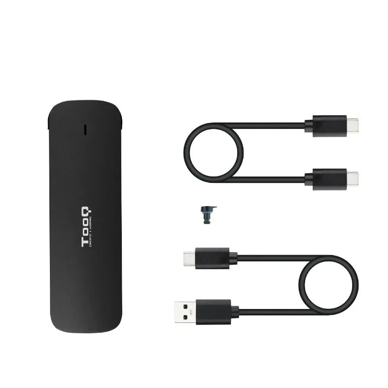 Tooq Caixa Externa M.2 NVMe USB3.1 GEN2 Preta - Imagem de Detalhe 5