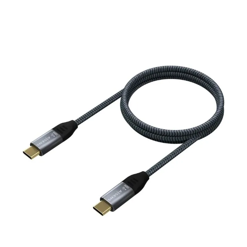 Aisens Cabo USB 3.2 Gen2X2 8K C/M-C/M Cinza 1.5M - Imagem de Detalhe 3