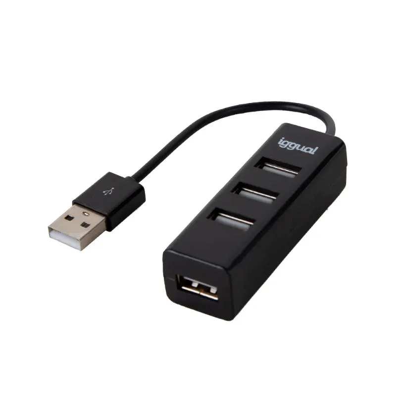 iggual Hub USB 2.0 x 4 portas HUB-A-4p - Imagem de Detalhe 3