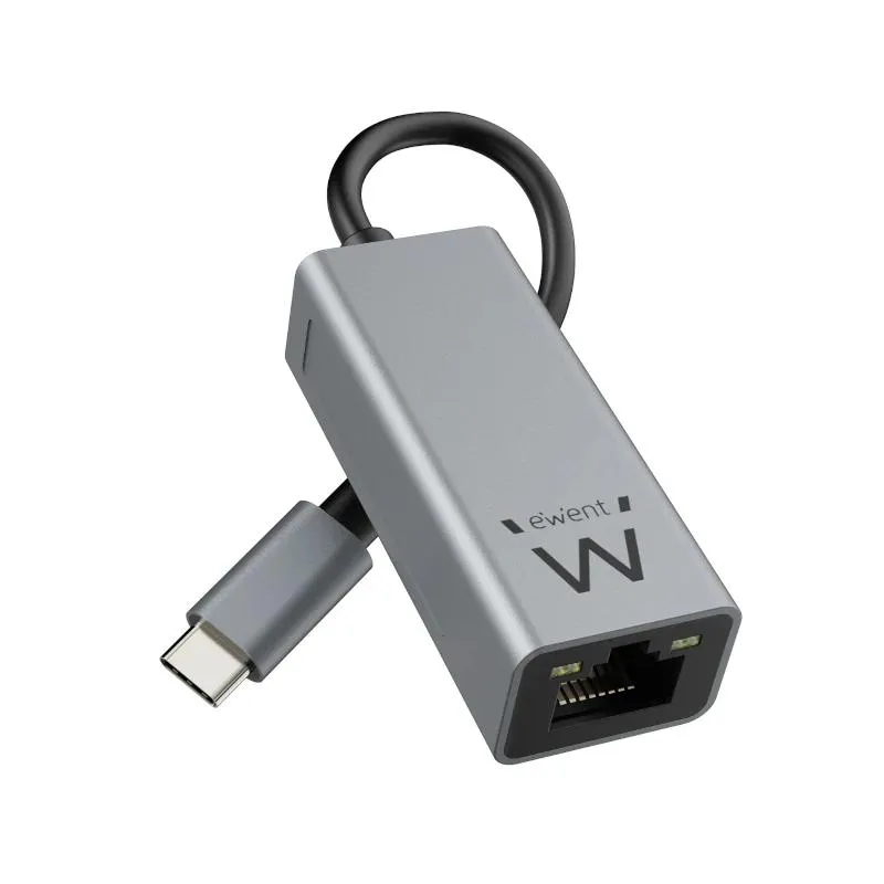 EWENT ADAPTADOR DE REDE GIGABIT USB-C ALUMÍNIO - Imagem de Detalhe 3