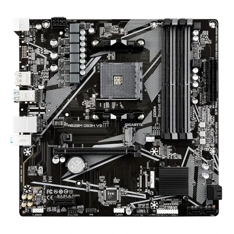 Gigabyte Placa Base A520M DS3H V2 mATX AM4 - Imagem de Detalhe 4