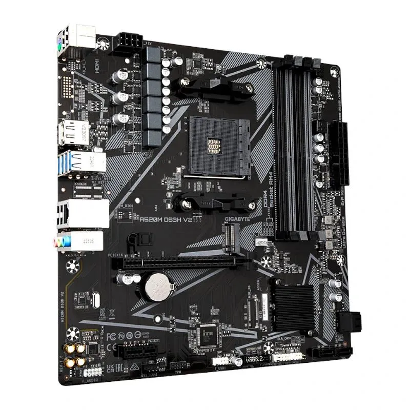 Gigabyte Placa Base A520M DS3H V2 mATX AM4 - Imagem de Detalhe 5