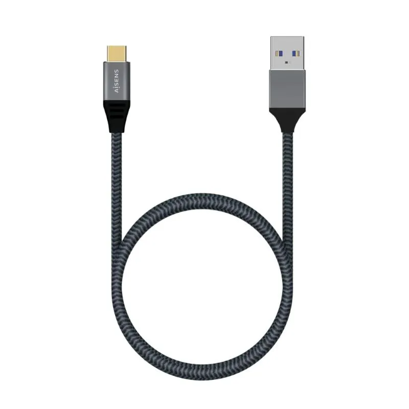 Aisens Cabo USB 3.1 Gen2 Alu 3A CM-AM Cinza 2.0M - Imagem de Detalhe 4