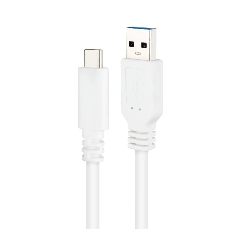 Nanocable Cabo USB 3.1 Gen2 USB-C/A 0,5 M Branco - Imagem de Detalhe 3