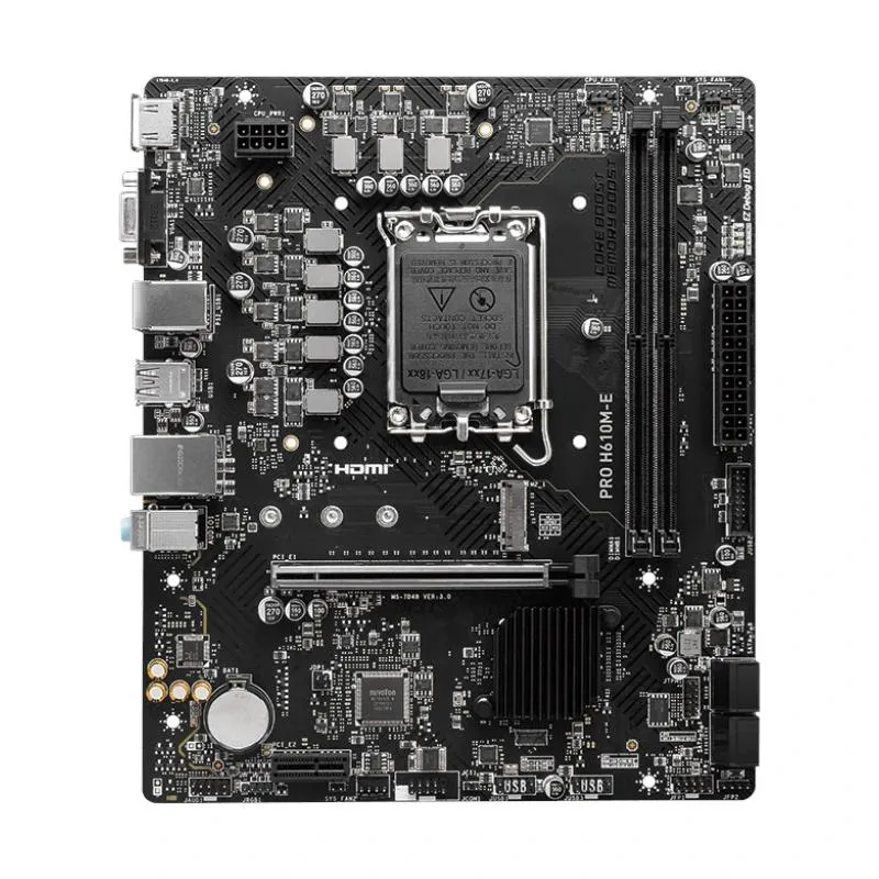 MSI Placa Base PRO H610M-E DDR5 mATX 1700 - Imagem de Detalhe 6