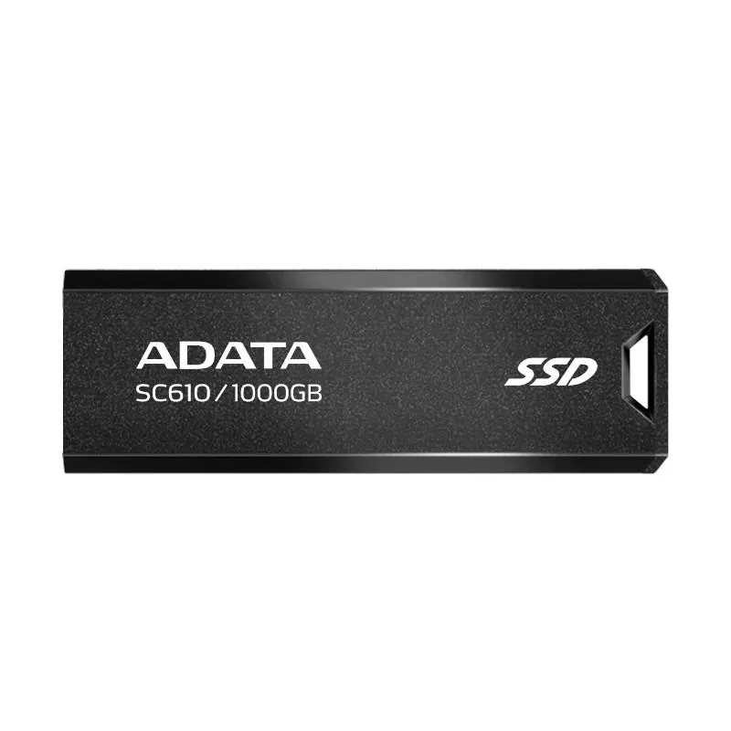 ADATA SC610 SSD Externo 1TB USB 3.2 Gen2 Preto - Imagem de Detalhe 6