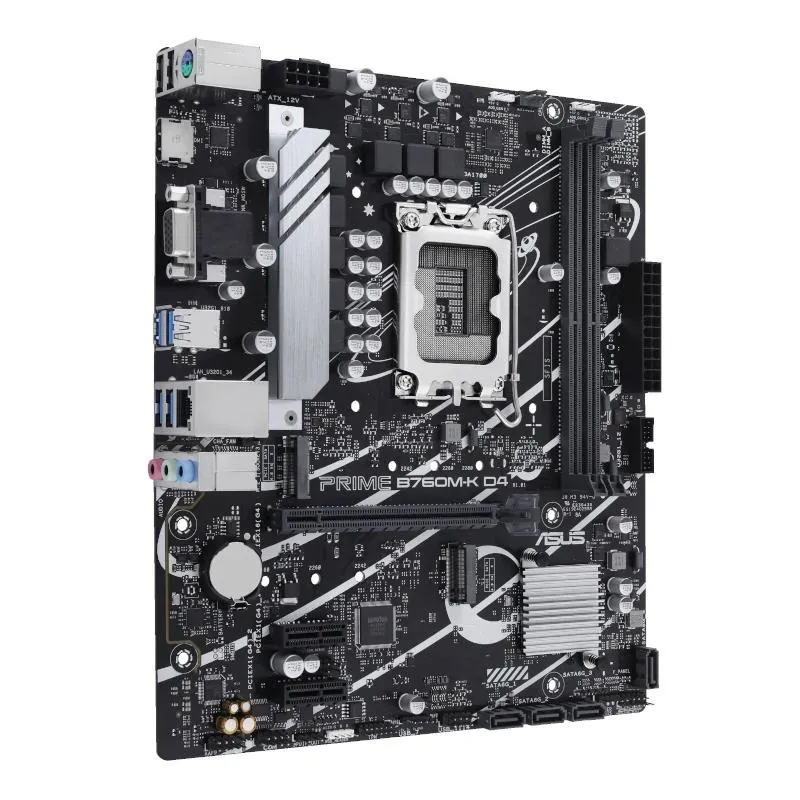 ASUS Placa Base PRIME B760M-K D4 mATX 1700 - Imagem de Detalhe 4