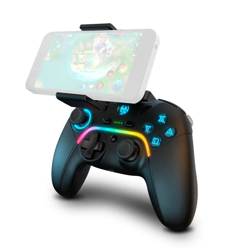 KROM Gamepad Kayros sem fios RGB PC/Switch/Android - Imagem de Detalhe 4