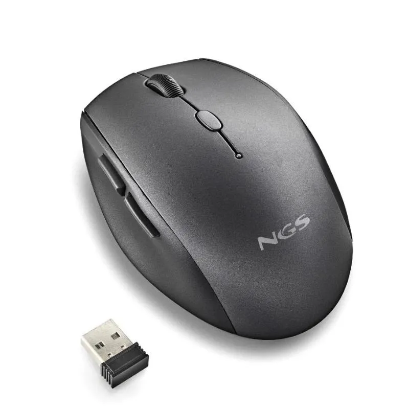 NGS RATON INALÂMBRICO COM TECLAS SILENCIOSAS PRETO - Imagem de Detalhe 5