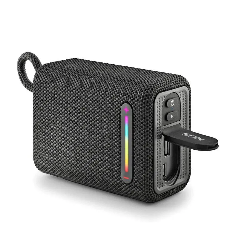 NGS Altavoz Rollerfuria1 BT RGB IPX6 Preto 15W - Imagem de Detalhe 3