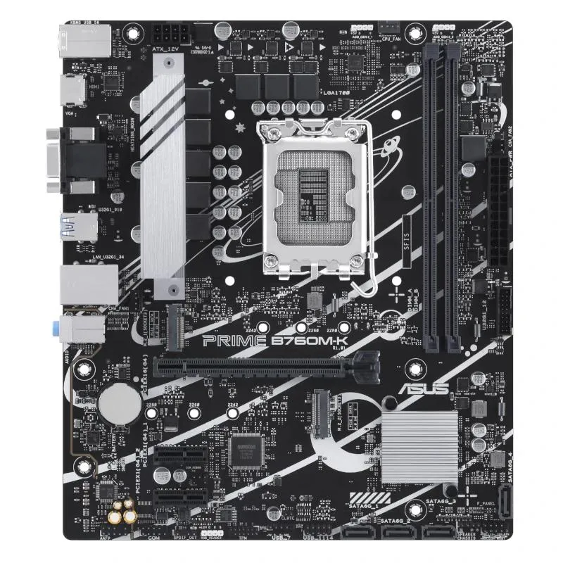 ASUS Placa Base PRIME B760M-K DDR5 mATX 1700 - Imagem de Detalhe 4