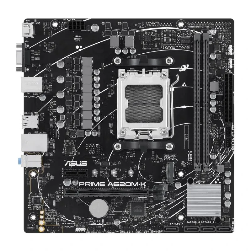 ASUS Placa Base PRIME A620M-K mATX AM5 - Imagem de Detalhe 2