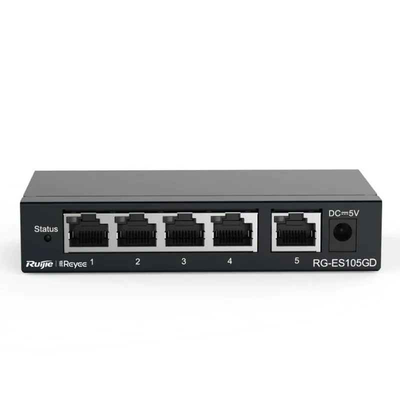 Reyee Switch Não Gerido 5xGb RJ45 Caixa de Aço - Imagem de Detalhe 6