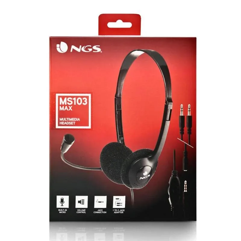 NGS Auricular Diadema MS103MAX - Imagem de Detalhe 6
