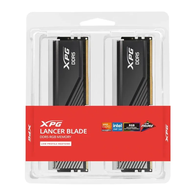 XPG LANCER BLADE RGB v módulo de memória 32 GB 2 x 16 GB DDR5 288-pin DIMM - Imagem de Detalhe 4