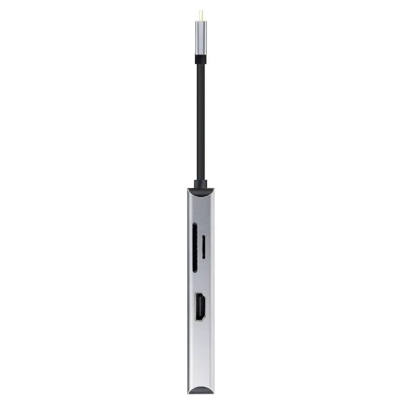 Nanocable Hub USB-C 3xUSB-A+2xHDMI+RJ45+TF+SD+PD - Imagem de Detalhe 4