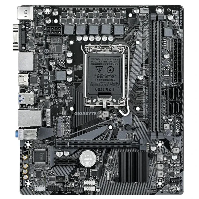 Gigabyte Placa Base H610M S2H V3 DDR4 mATX 1700 - Imagem de Detalhe 4