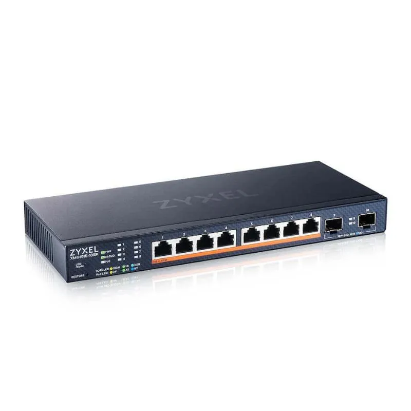 Zyxel XMG1915-10EP Gerido L2 2.5G Ethernet (100/1000/2500) Power over Ethernet (PoE) - Imagem de Detalhe 4