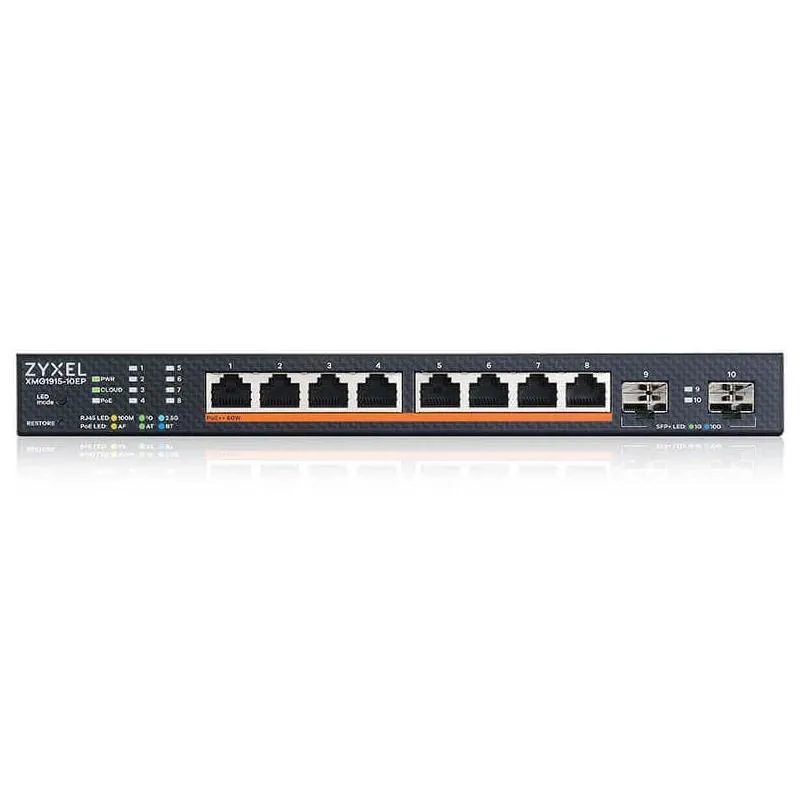 Zyxel XMG1915-10EP Gerido L2 2.5G Ethernet (100/1000/2500) Power over Ethernet (PoE) - Imagem de Detalhe 5