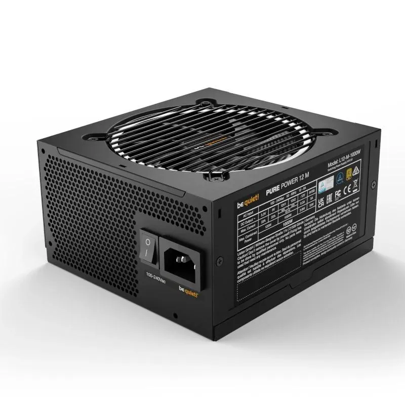 be quiet! Fonte Pure Power 12 M 1000W Gold - Imagem de Detalhe 5