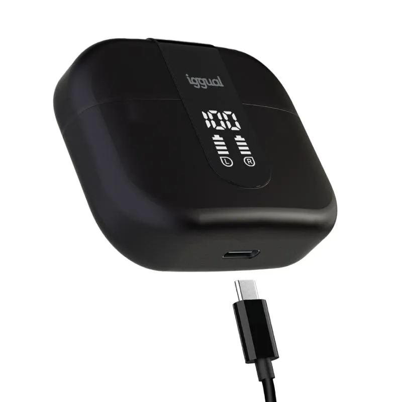 iggual Auriculares sem fios TWS Bluetooth negr - Imagem de Detalhe 13