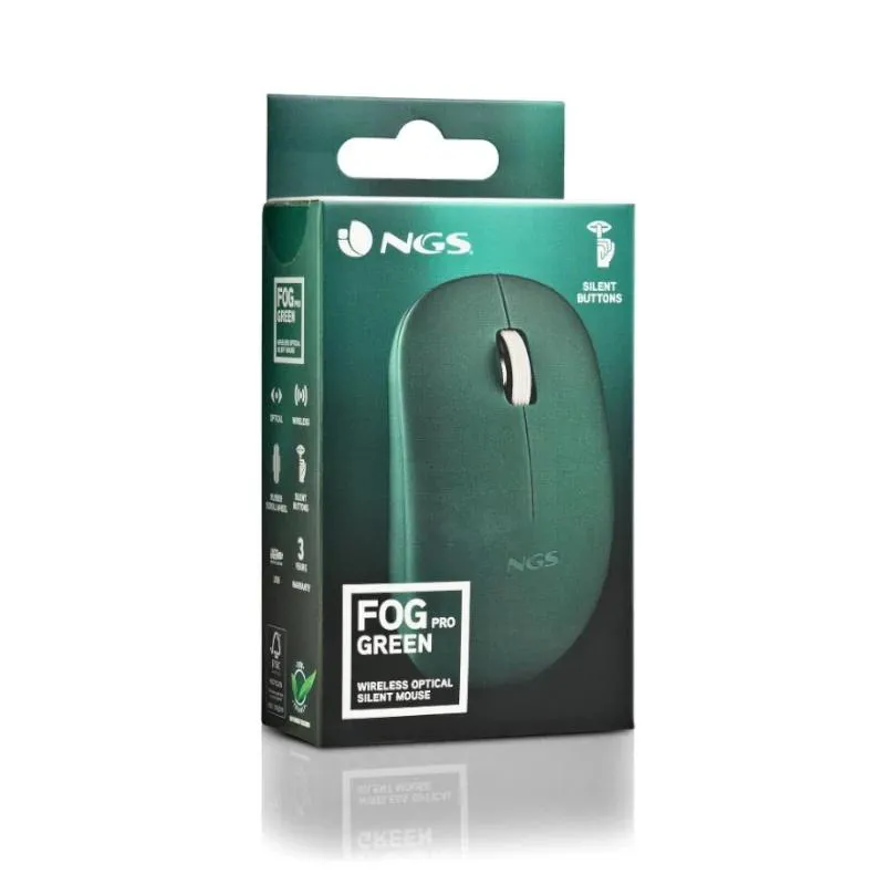 NGS Rato Fogpro Sem Fios Verde - Imagem de Detalhe 6