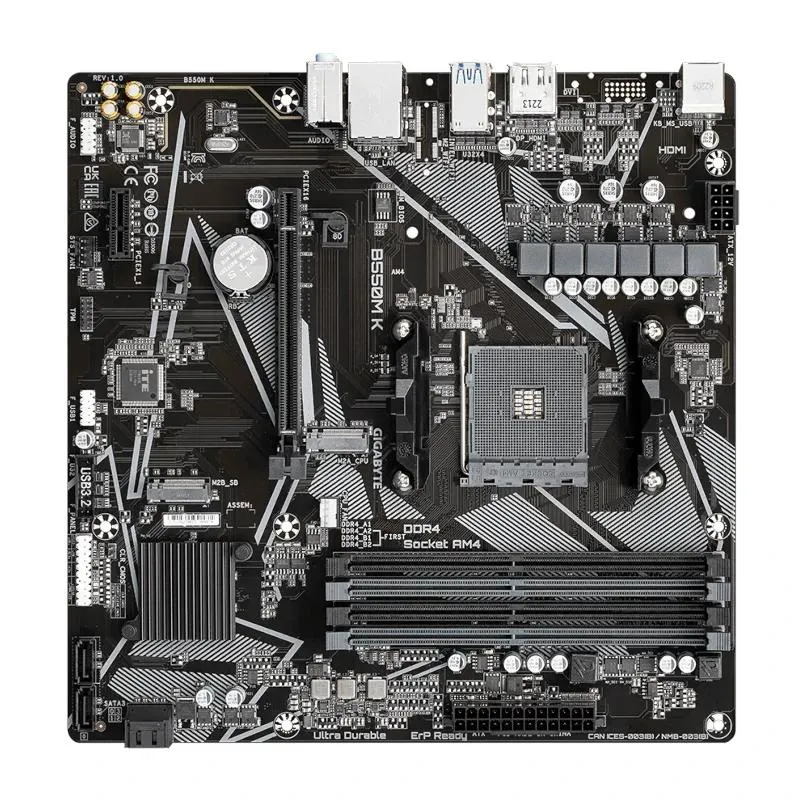 Gigabyte Placa Base B550M K mATX AM4 - Imagem de Detalhe 5