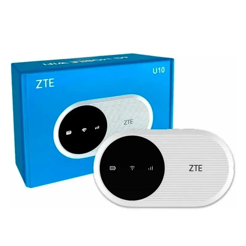 ZTE U10N Roteador Móvel LTE 4G WiFi6 SIM Branco - Imagem de Detalhe 2