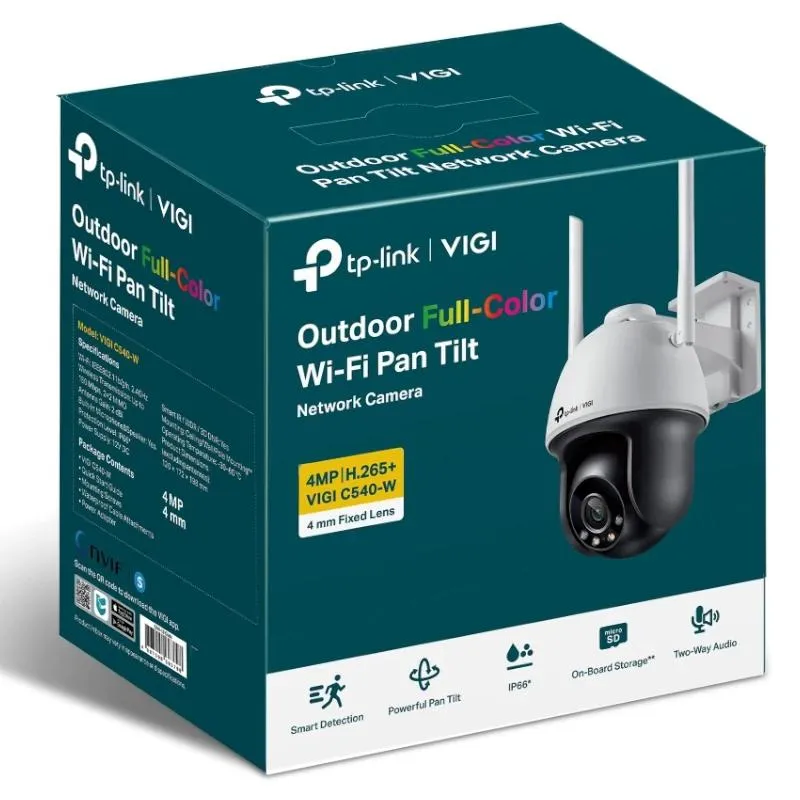 VIGI Câmara IP PT C540-W 4MP Plástico FColor Wi-Fi - Imagem de Detalhe 4